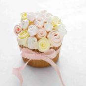 Meringue Bouquet Cupcakes